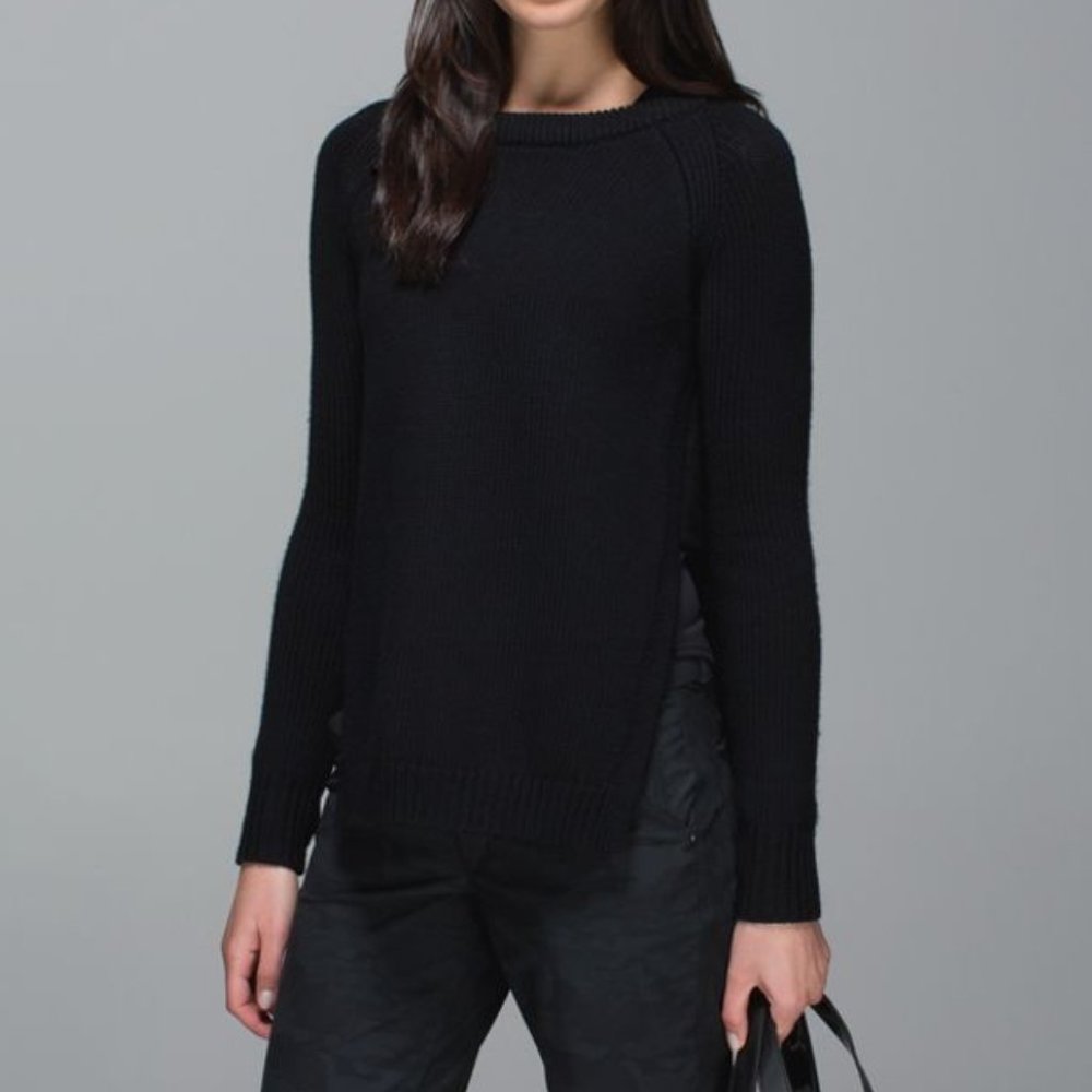Lululemon Yin to You Knit Open Side Sweater